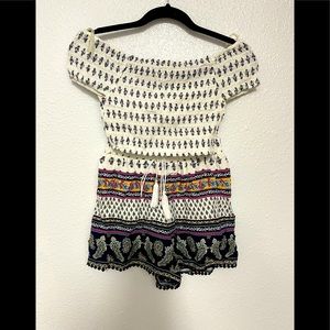 Charlotte Russe SM 2pcs short set